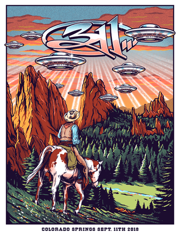 311 Colorado Springs Poster – Rockthreads