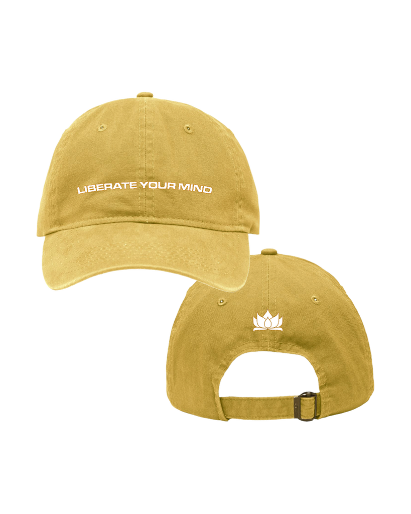 Liberate Your Mind Dad Hat Black/Yellow