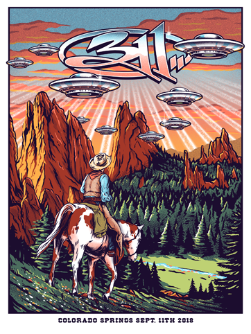 311 Colorado Springs Poster