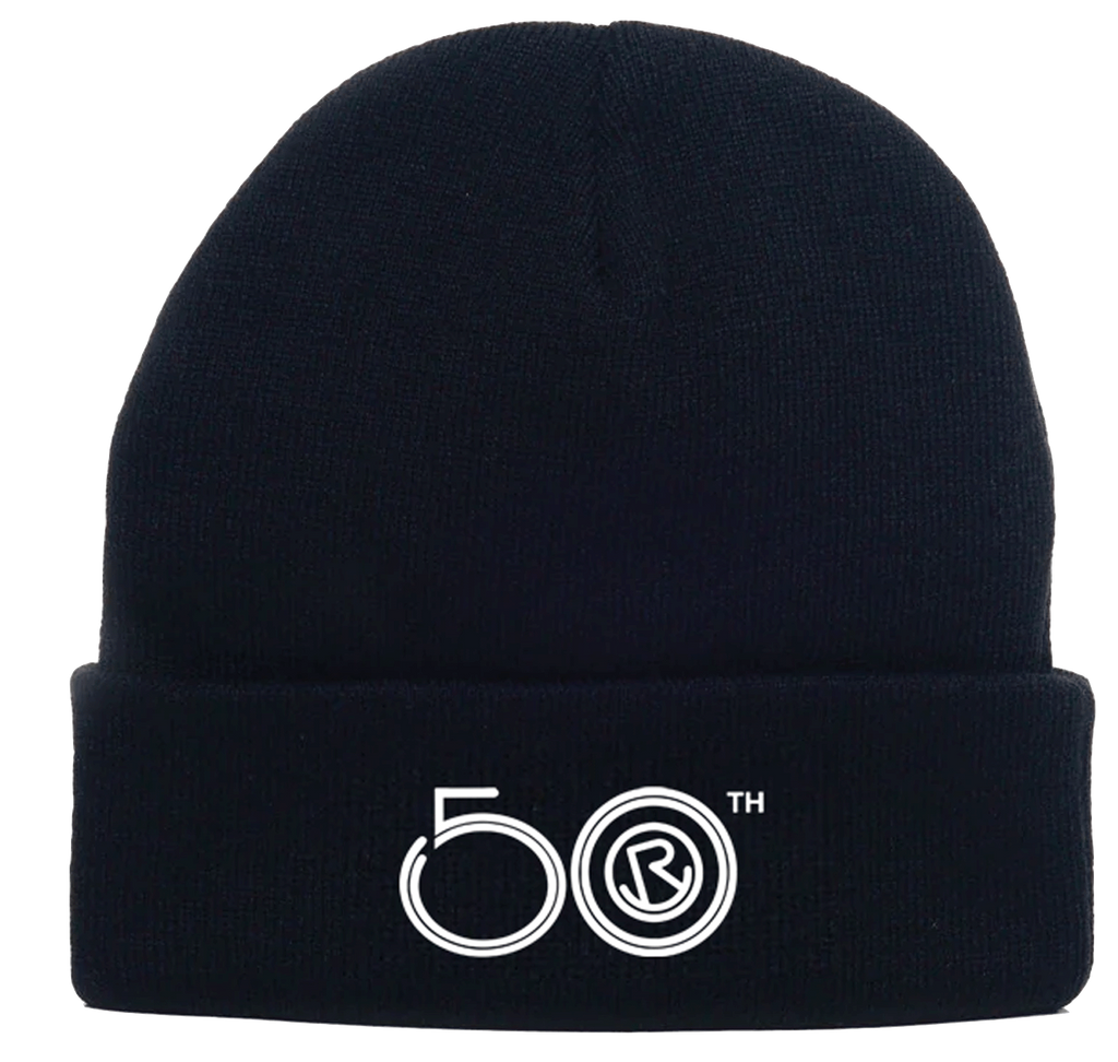50th Logo Beanie - Black