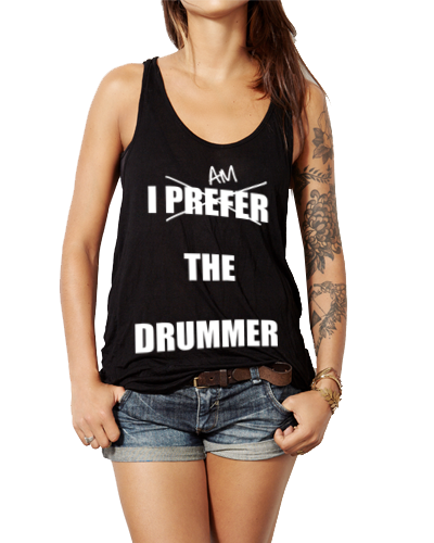 I Am The Drummer Tank